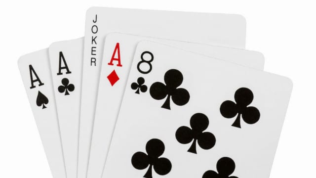 Feinstein Shuffle: Two Card Monte or Aces and Eights?