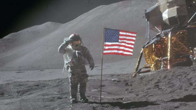 AMERICA put a Man on the Moon, NOT the World