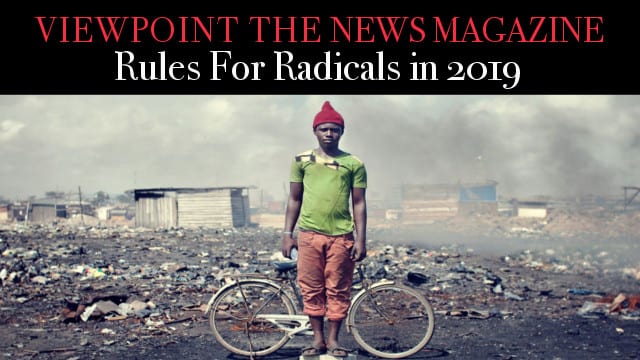 ? Rules For Radicals In 2019 – Viewpoint The News Magazine