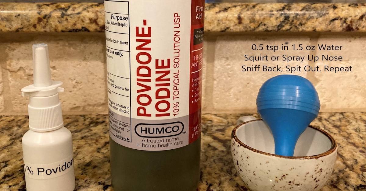 Dilute Povidone-Iodine Nasal/Oral Washes for the Prevention and Treatment of COVID-19