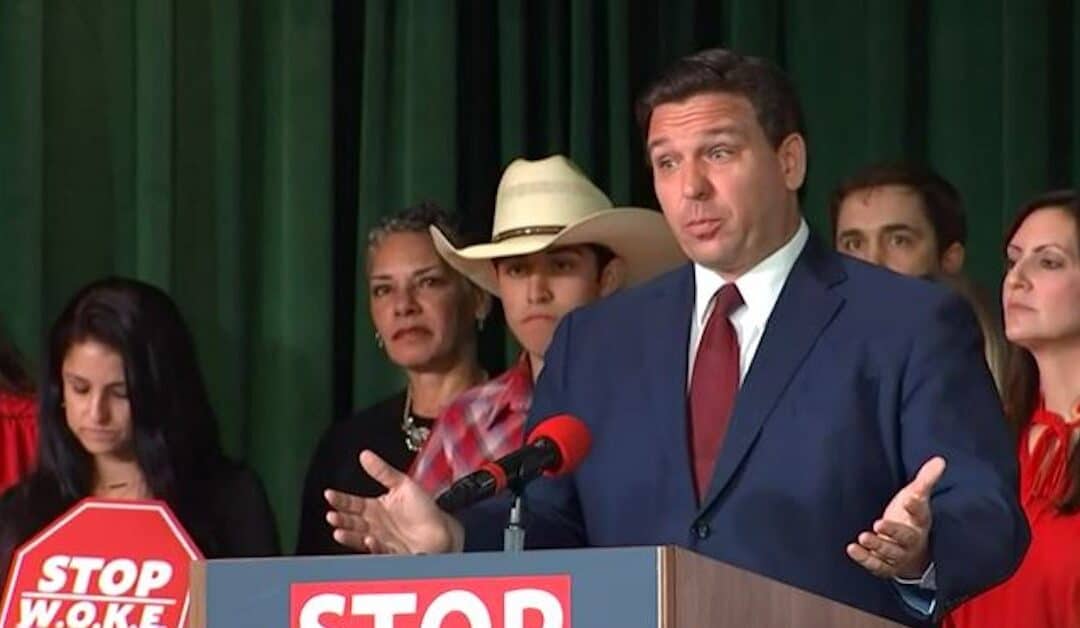 DeSantis Slams CRT Wokeness Culture with the STOP WOKE ACT