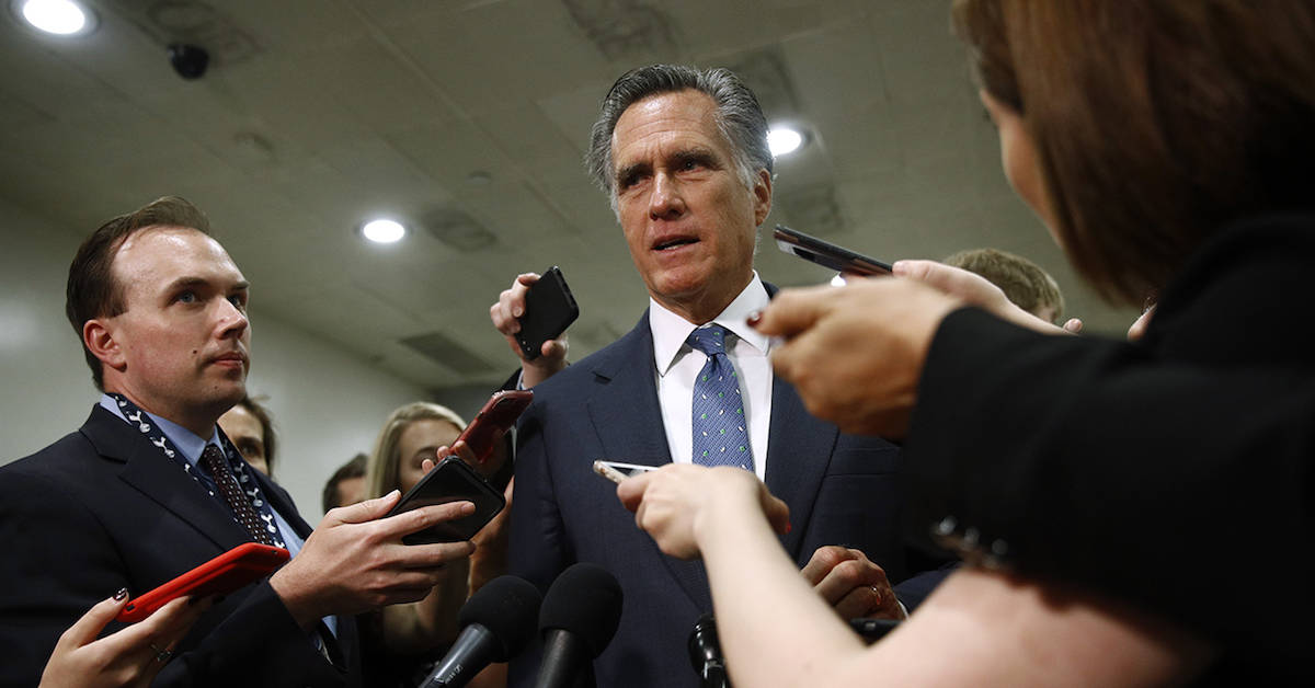 Mitt Romney’s Election Interference Scheme – Again!