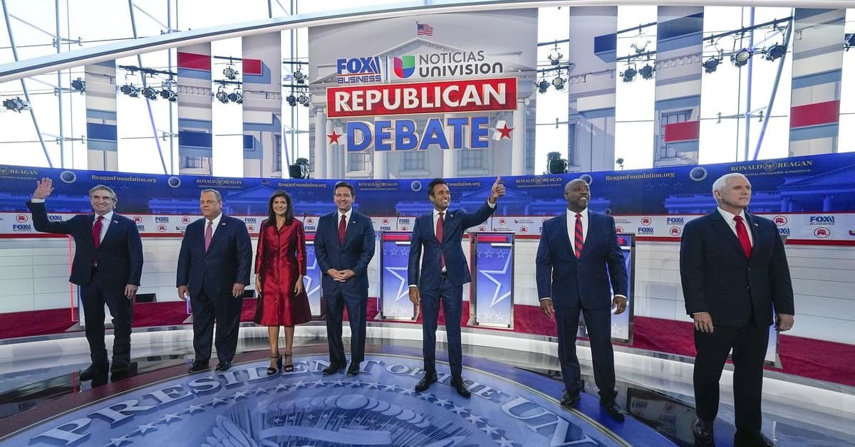 The Gong Show Debates: Ron DeSantis, Nikki Haley, and Vivek Ramaswamy Who?