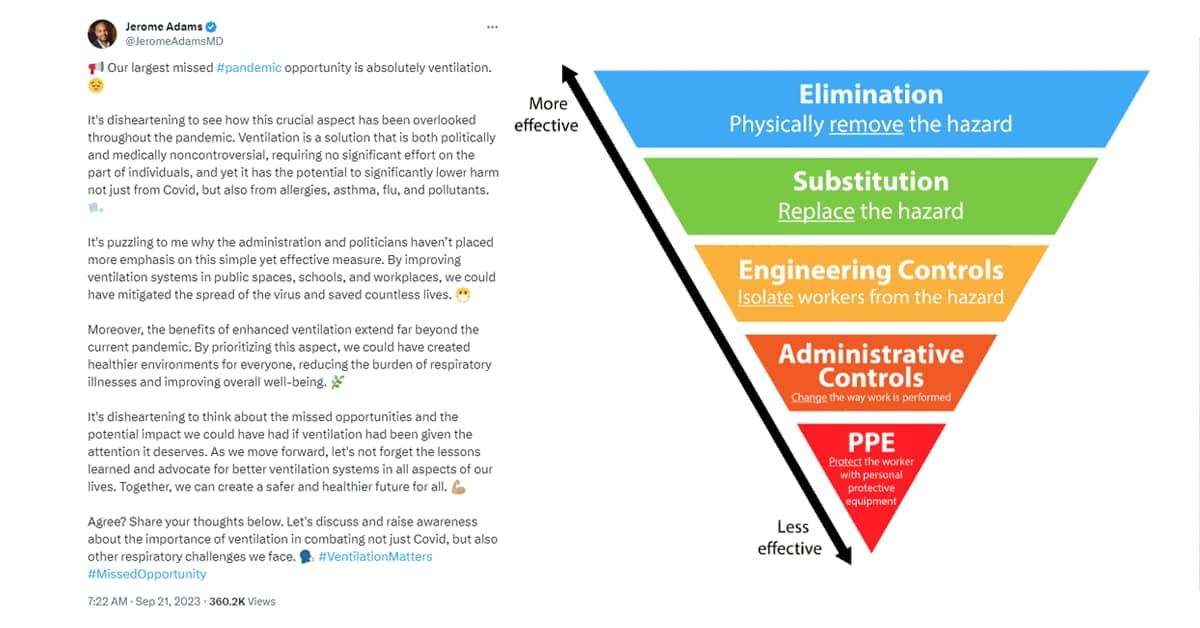 Surgeon General Adams Tweets He Failed To Follow the Science