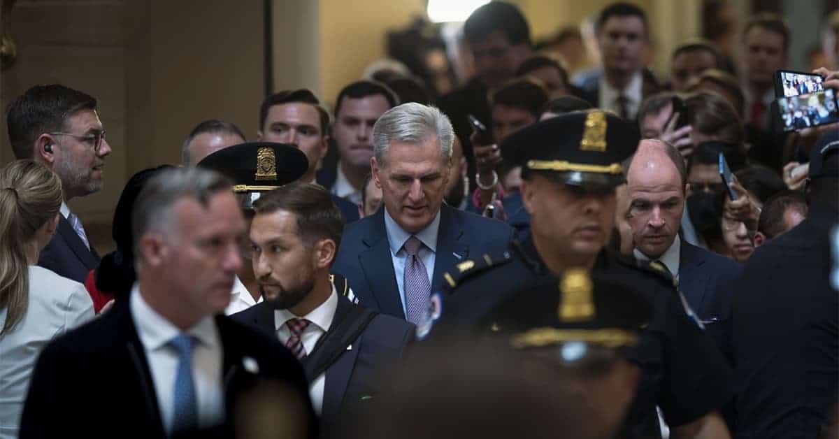 McCarthy Ousted as Speaker in Historic Vacate Vote