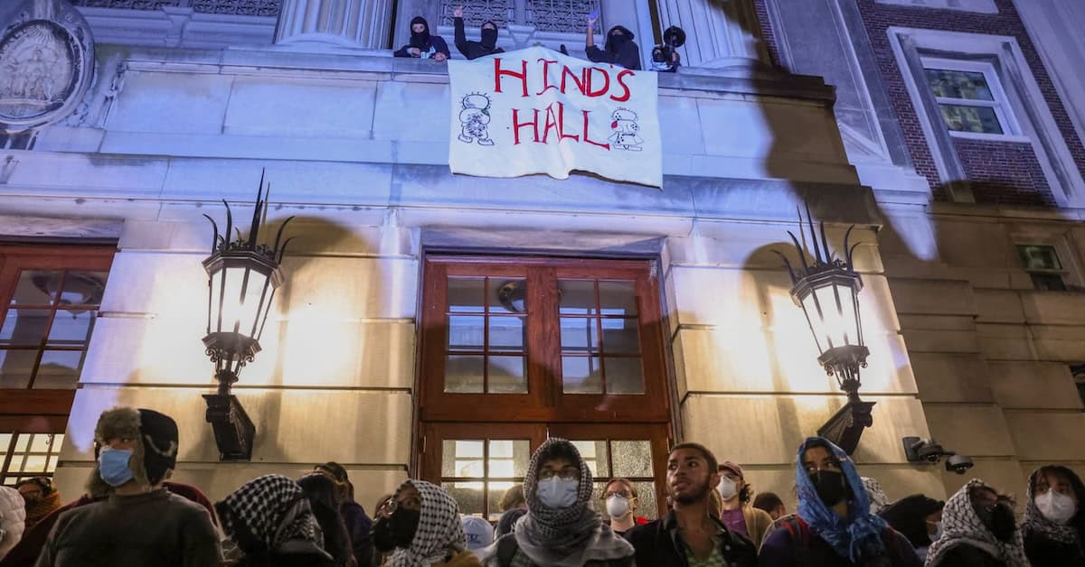 Columbia Protests Hostage
