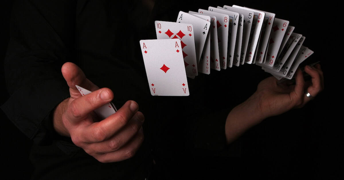 playing cards trick