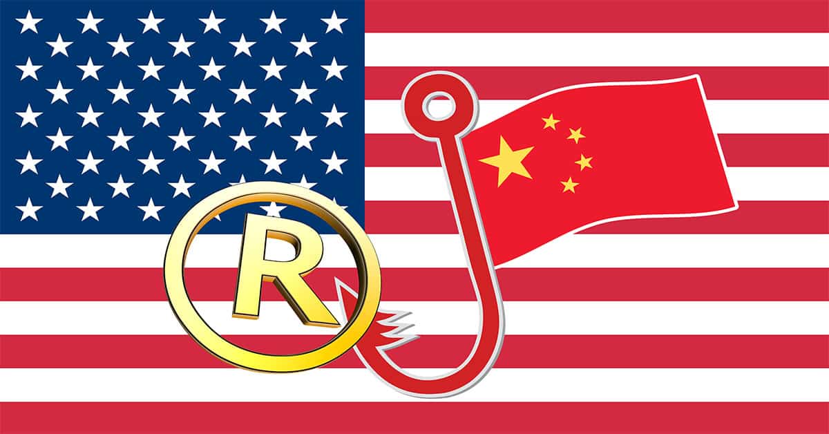 America claims that China is stealing intellecutal property
