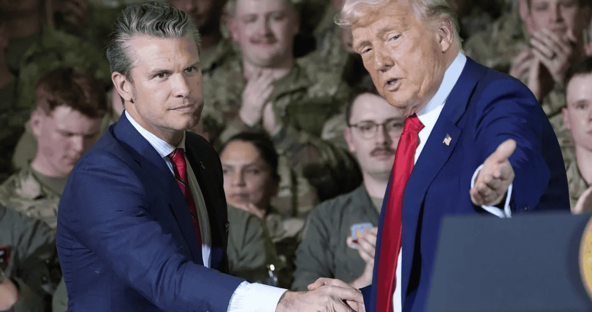Hegseth and Trump