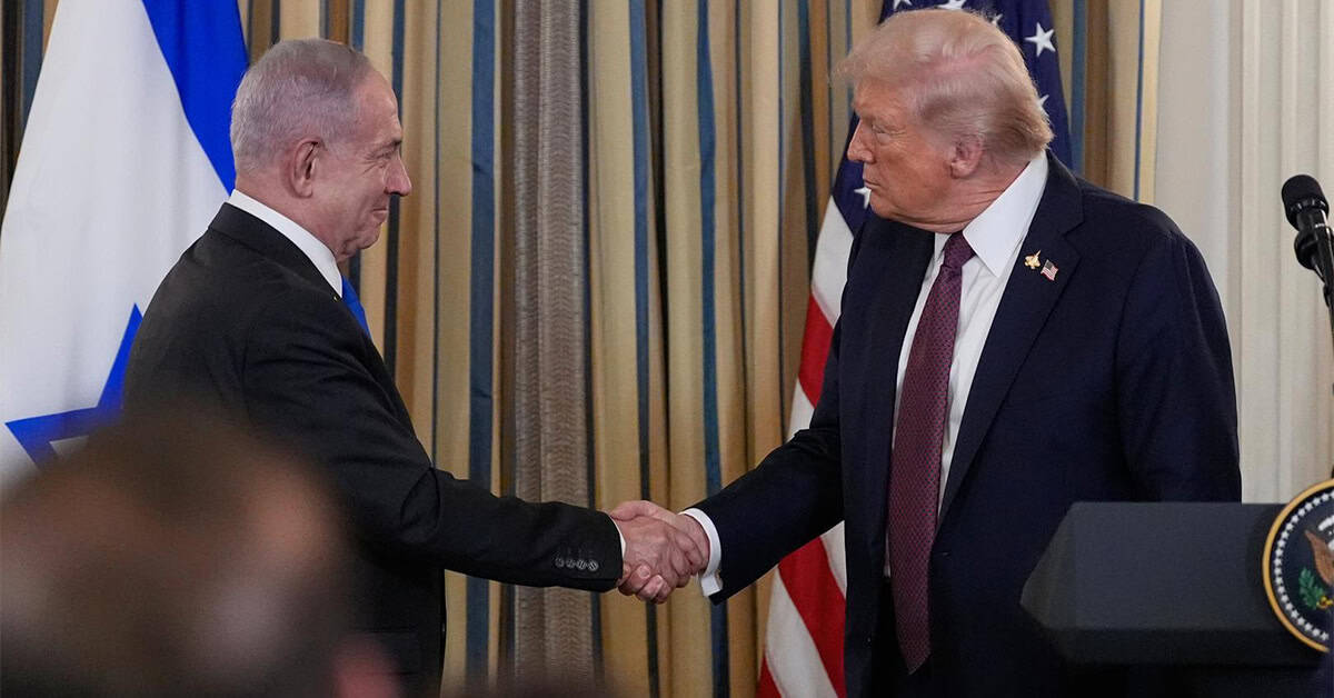 President Donald Trump and Israeli Prime Minister Benjamin Netanyahu say they’ve agreed to a plan to end the war in Gaza, but it’s unclear whether Hamas will accept terms