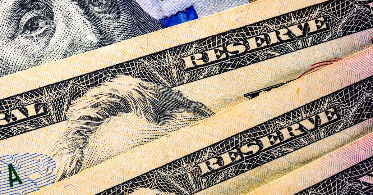 Closeup shot of United States Dollars banknotes – inflation and economy concept
