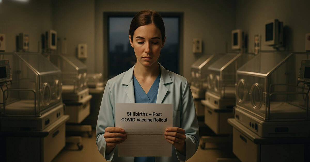 Whistleblower nurse reveals stillbirth surge after COVID shot rollout image
