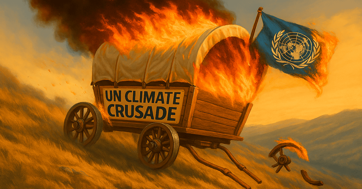 The wheels are falling off the UN’s climate crusade