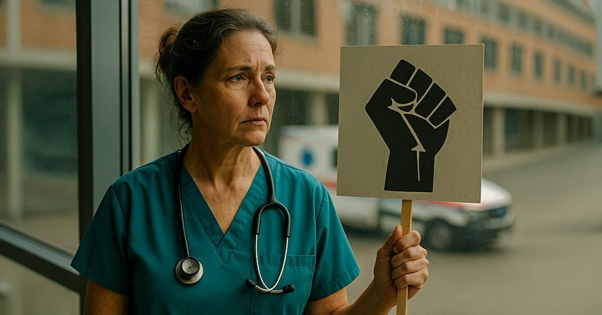 A nurse at the breaking point