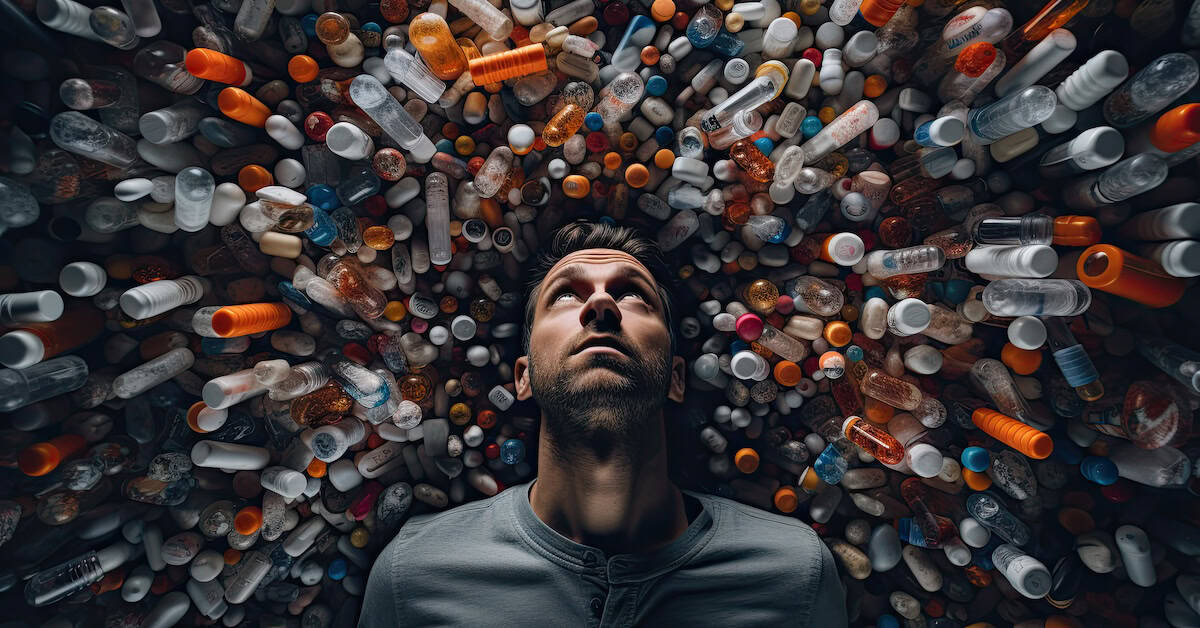 Chemicals and drug abuse. Generative AI