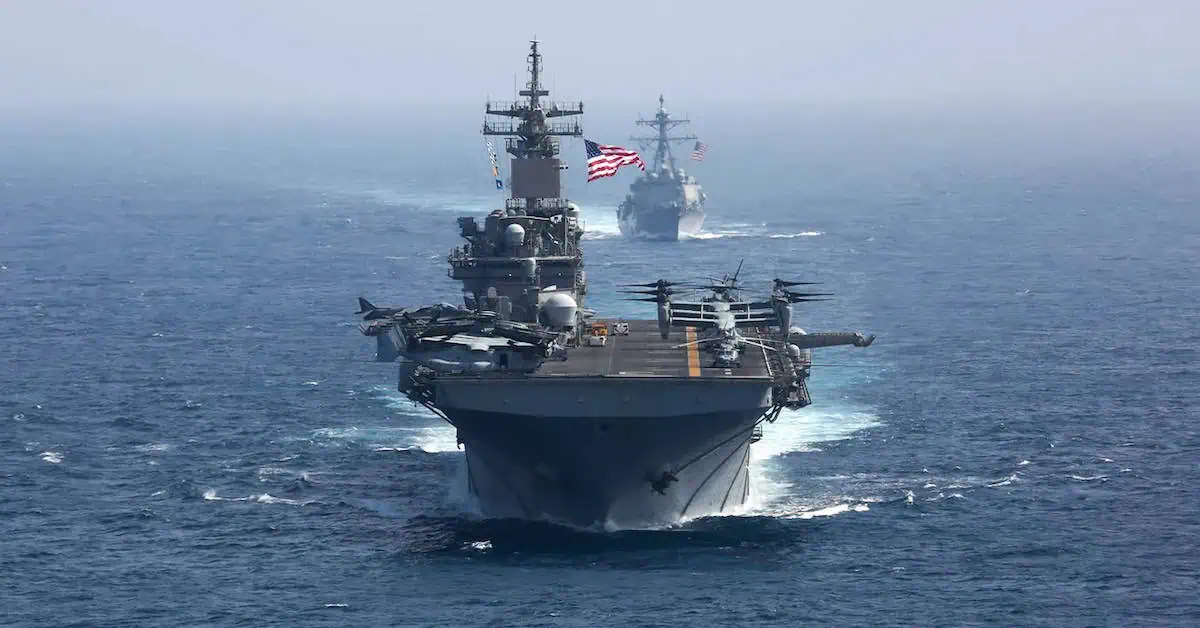 US military headed to Iran