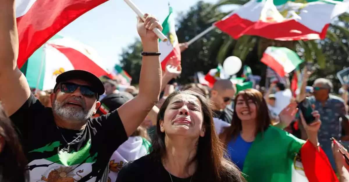 Iranians are celebrating