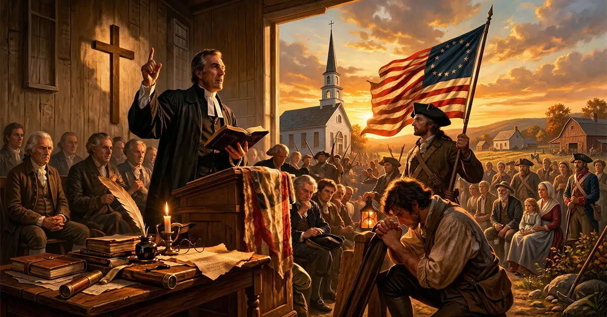 Revolutionary sermon at golden hour